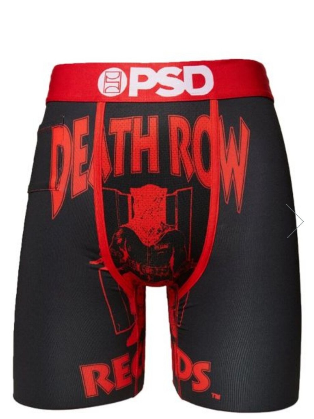 PSD Black & Red Death Row Graphic Boxer Briefs